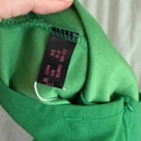 Green Strapless Dress - Picture 6 of 9